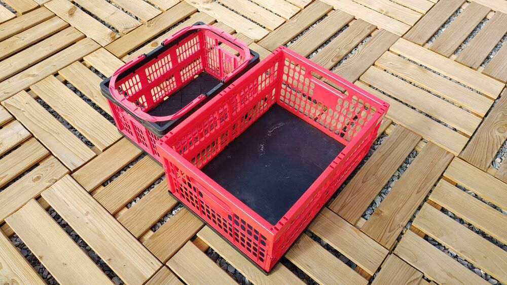 Caisses Pliables de Rangement &amp; Transport - Lot de 2 Bricolage