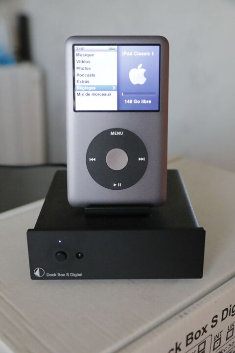Dock Pro-Ject Box S Digital pour iPod 150 Camaret-sur-Mer (29)