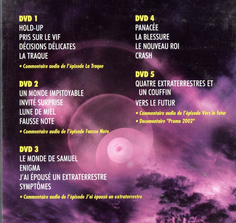 ROSWELL s&eacute;rie TV saison3 10€ DVD et blu-ray