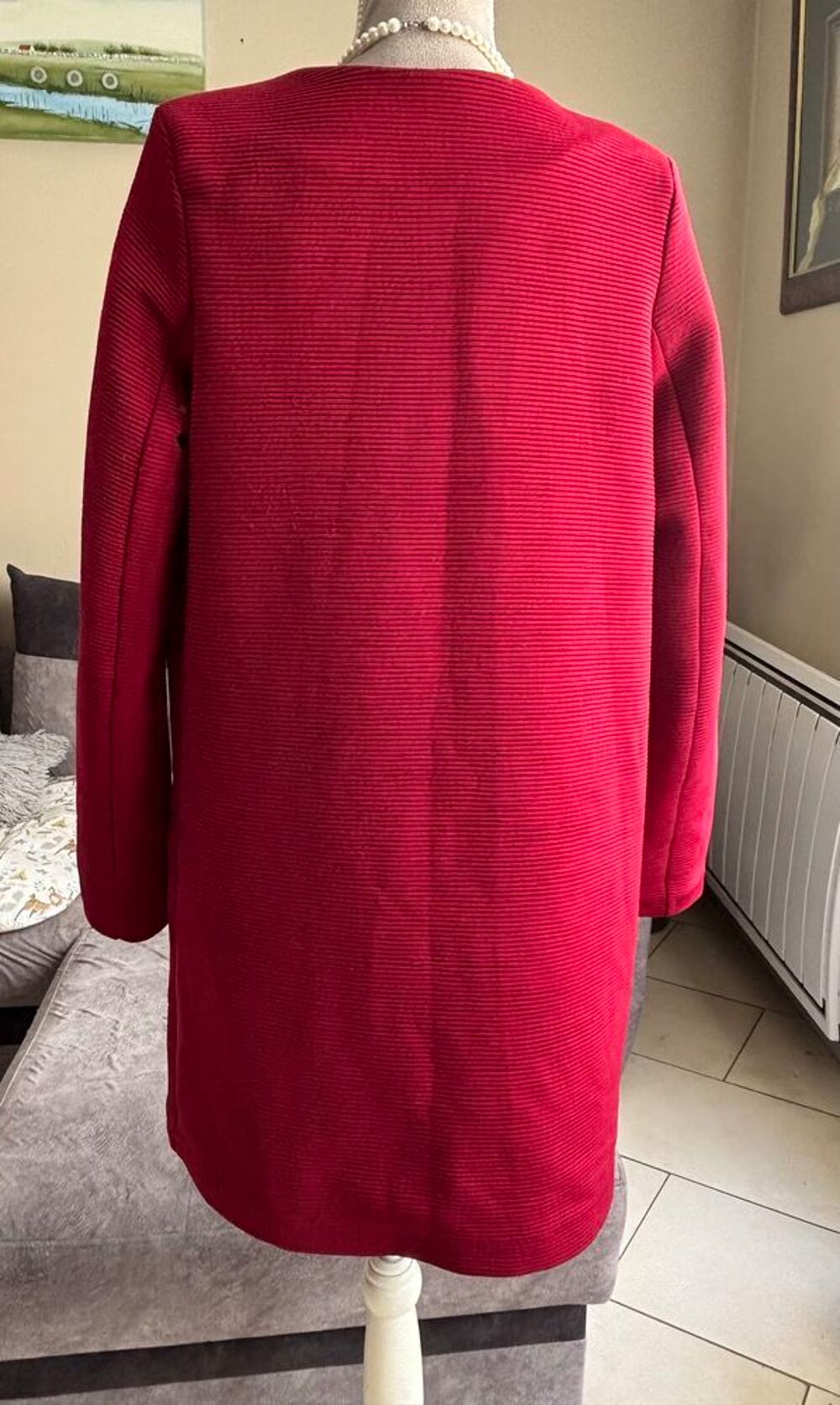 Veste bordeaux originale taille M 38 Vêtements