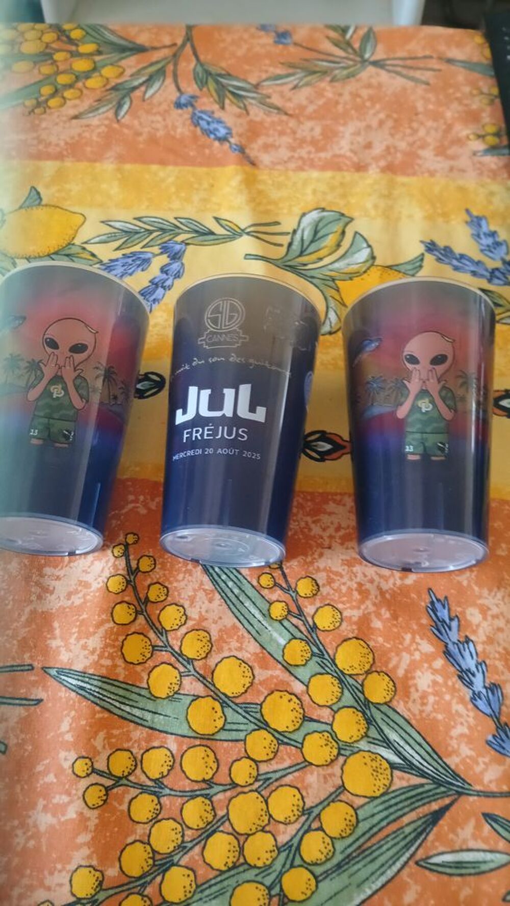 Verre jul Décoration