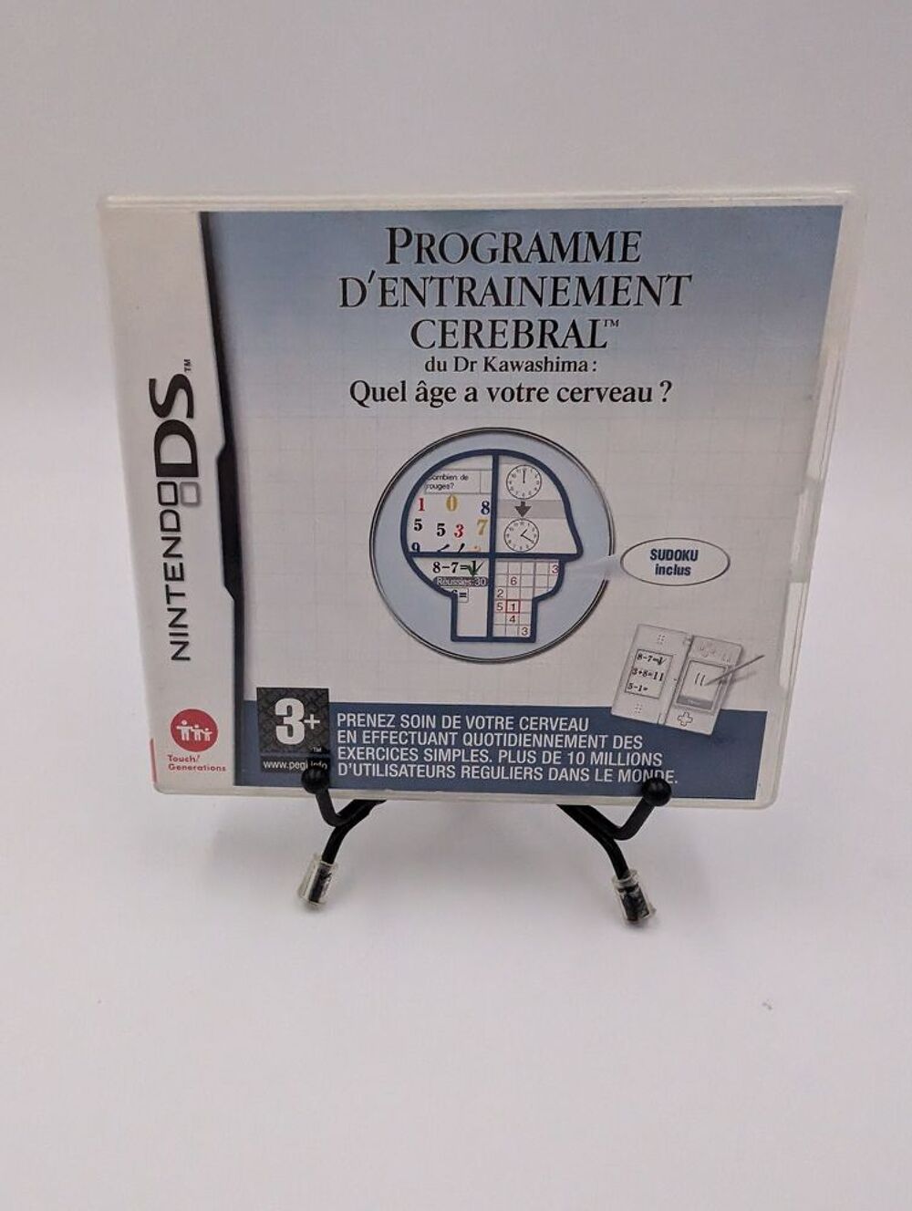 Jeu Nintendo DS Programme d'Entra&icirc;nement C&eacute;r&eacute;bral du Dr K... Consoles et jeux vidos