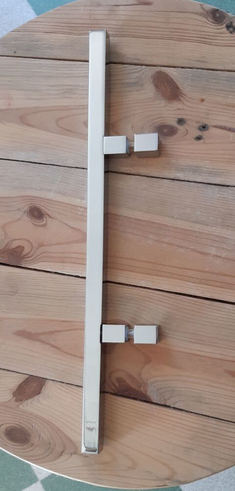 Poign�e chrom�e de porte en verre haut de gamme 95 La Seyne-sur-Mer (83)