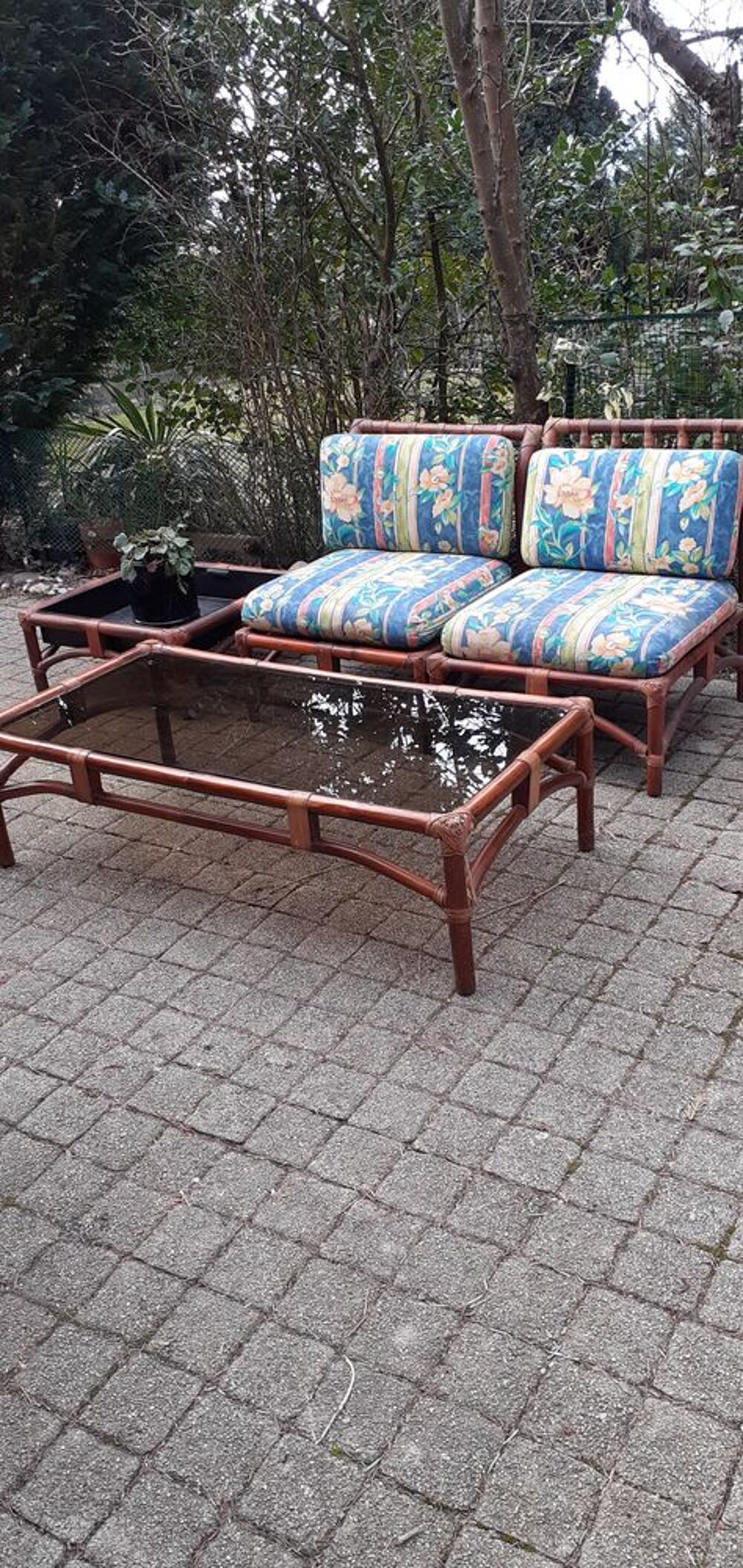 MIGNON SALON ROCHE ET BOBOIS EN BAMBOU DES PHILIPPINES Meubles