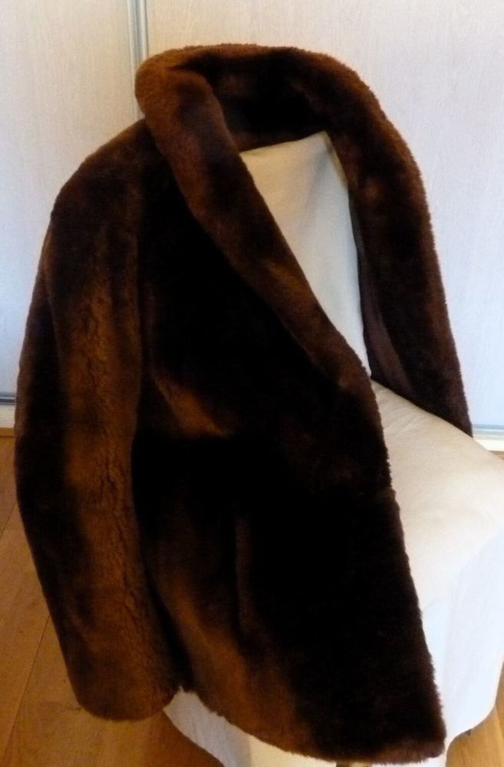 veste en mouton dor&eacute; -Vintage Vêtements