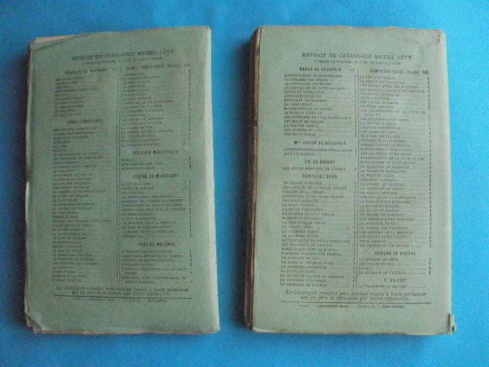 Alexandre DUMAS La Reine Margot -2 tomes - Calmann L&eacute;vy Livres et BD