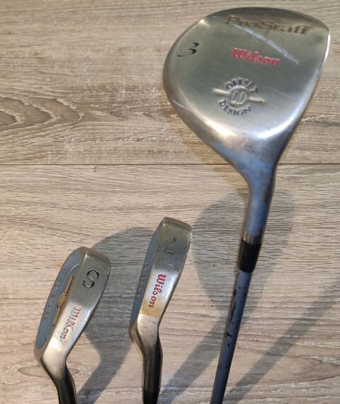 3 Clubs de Golf Wilson ProStaff Oversize en Graphite Femme 50 Mantes-la-Jolie (78)