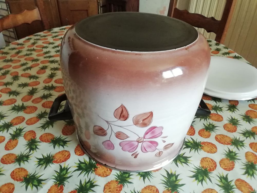 Magnifique faitout d&eacute;cor&eacute; tous feux +induction vintage 70/80 Cuisine