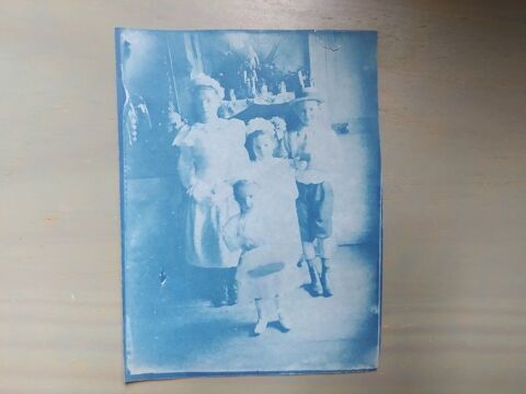Photographie Cyanotype Famille Enfants ca1900
12 Loches (37)