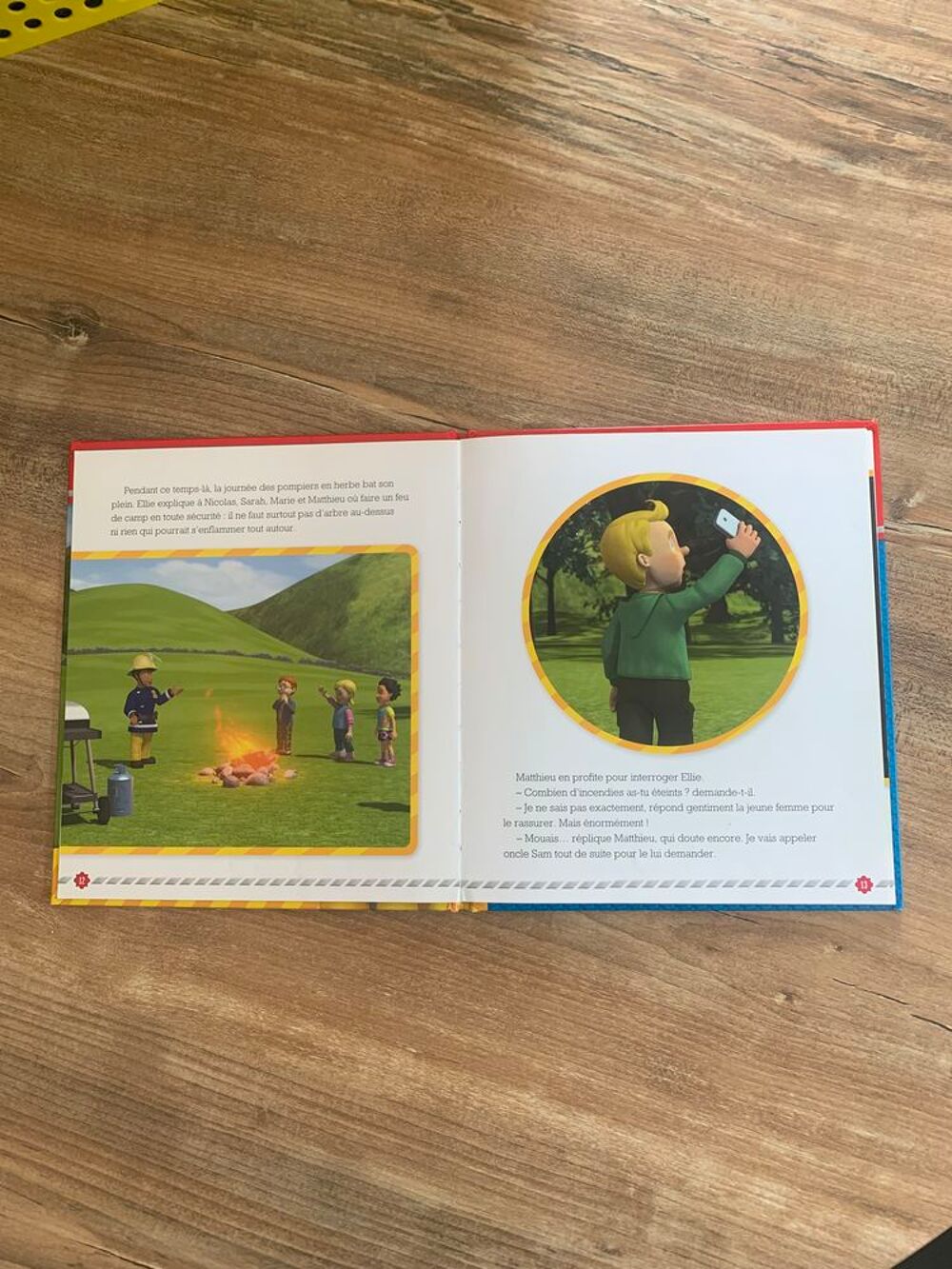 livre enfant Sam le pompier " Pompiers en herbe Livres et BD