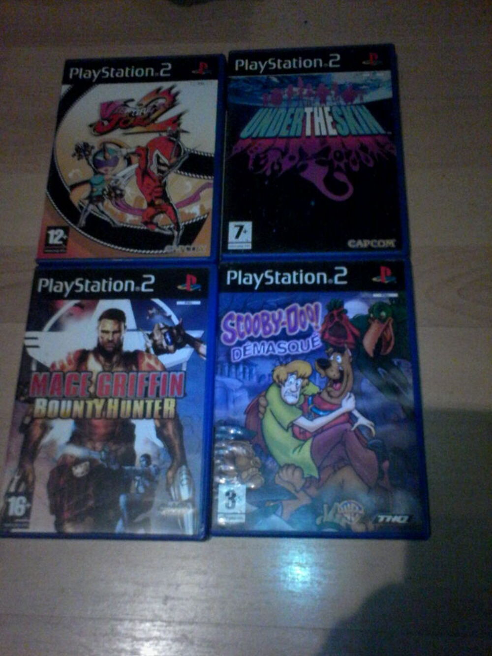 4 jeux playstation 2 Consoles et jeux vidéos