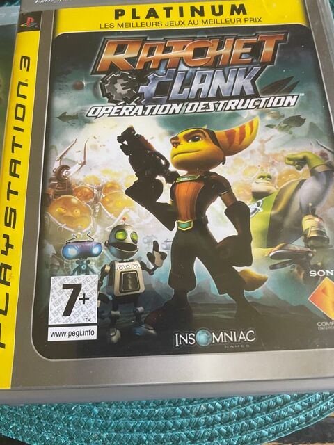 jeux vidéo, PS3 Ratchet et Clank, opération, destruction Billère (64)