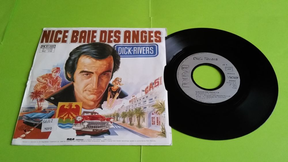 DICK RIVERS CD et vinyles