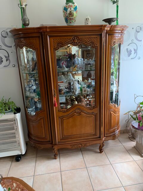 vitrine merisier massif 380 Estaires (59)