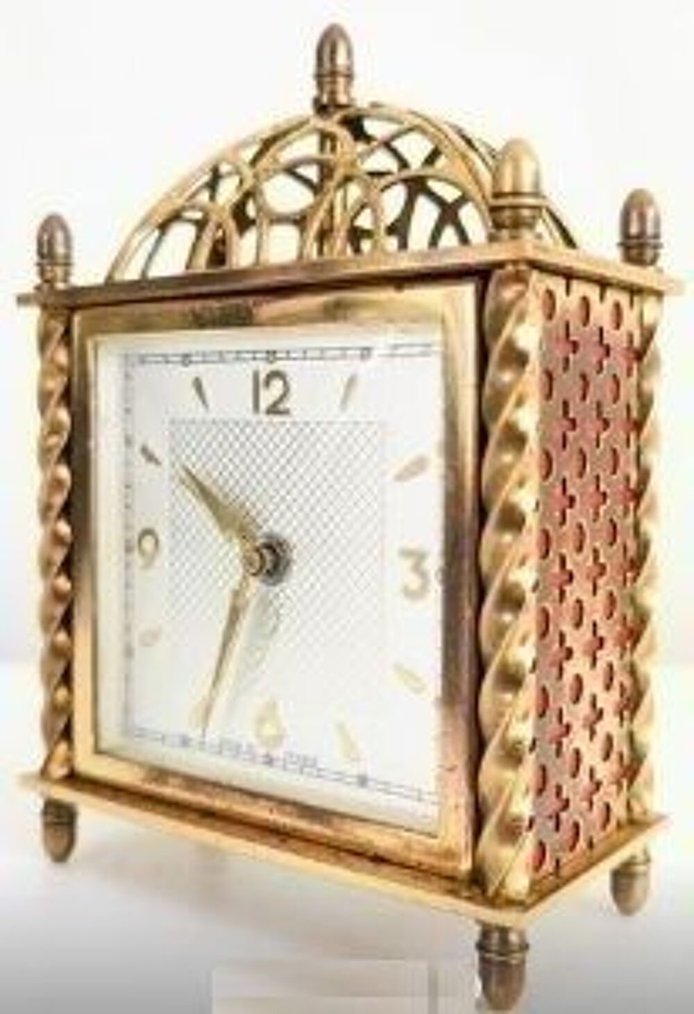 R&eacute;veil de la marque JAZ mod&egrave;le Tiaric de 1957 en laiton Bricolage