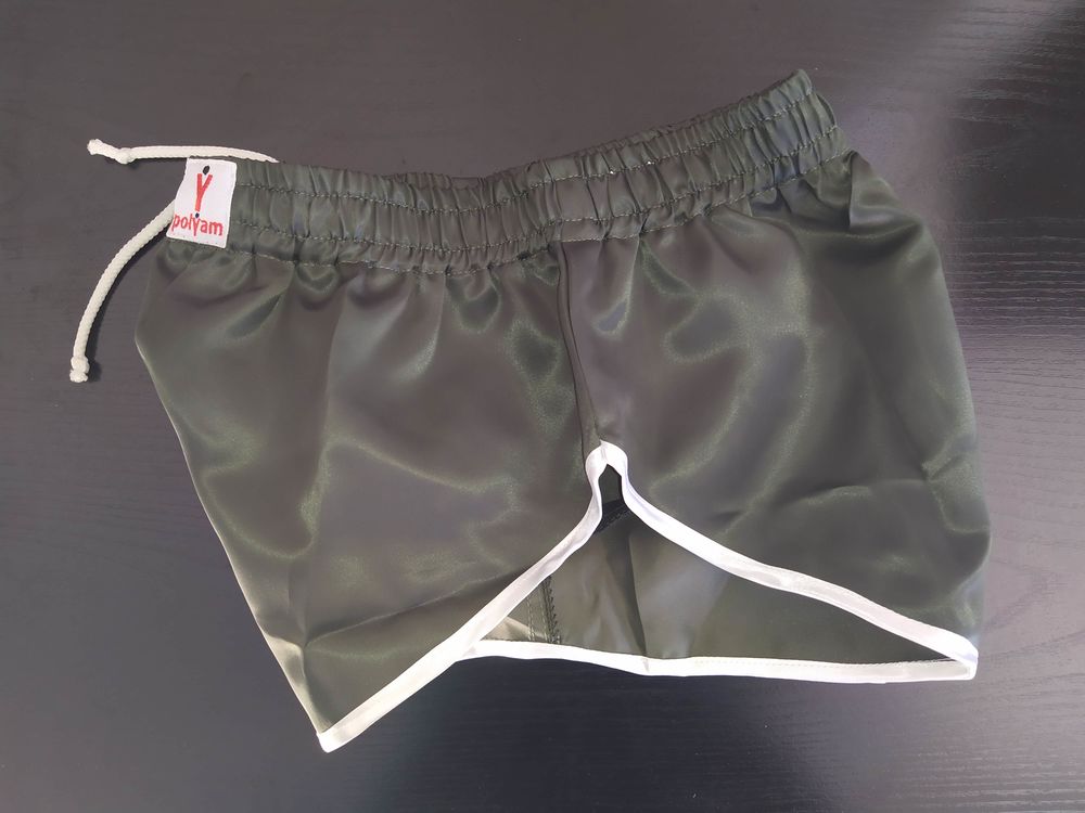 Short Vintage Nylon Polyamid Bronze-blanc 3 size S40 M44 L48 Vêtements