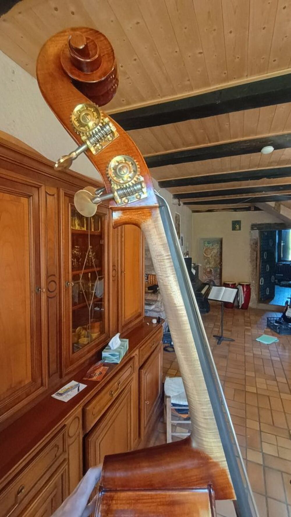  Contrebasse Rafael Rupa (2025) Luthier de Reghin Instruments de musique