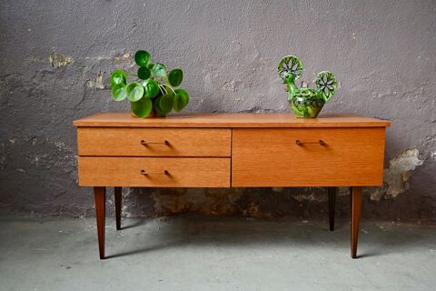 Enfilade vintage scandinave meuble bas t�l� hifi design 460 Wintzenheim (68)