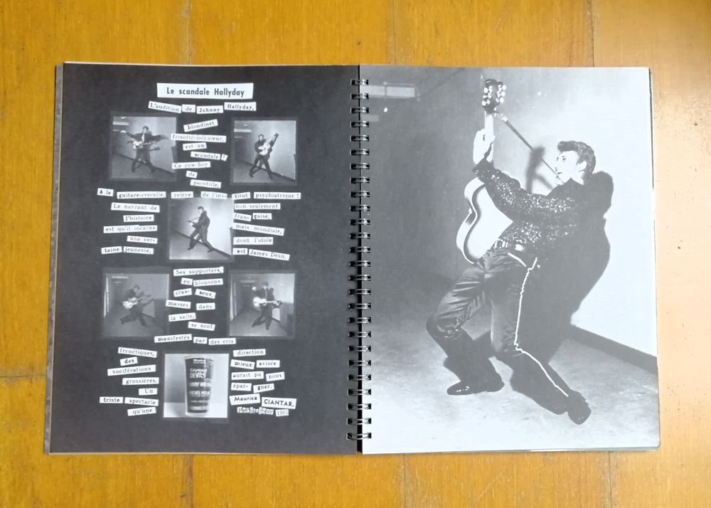 Johnny HALLYDAY : Le livre m&eacute;tal - CD inclus - Collector CD et vinyles