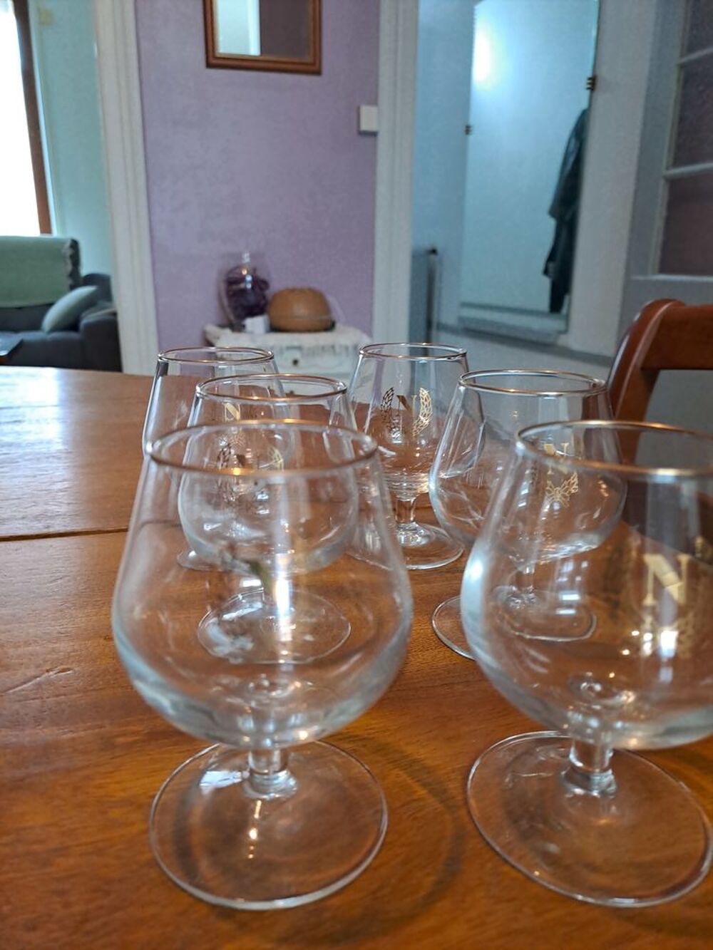 VERRES A COGNAC CRISTAL D ARQUES Cuisine