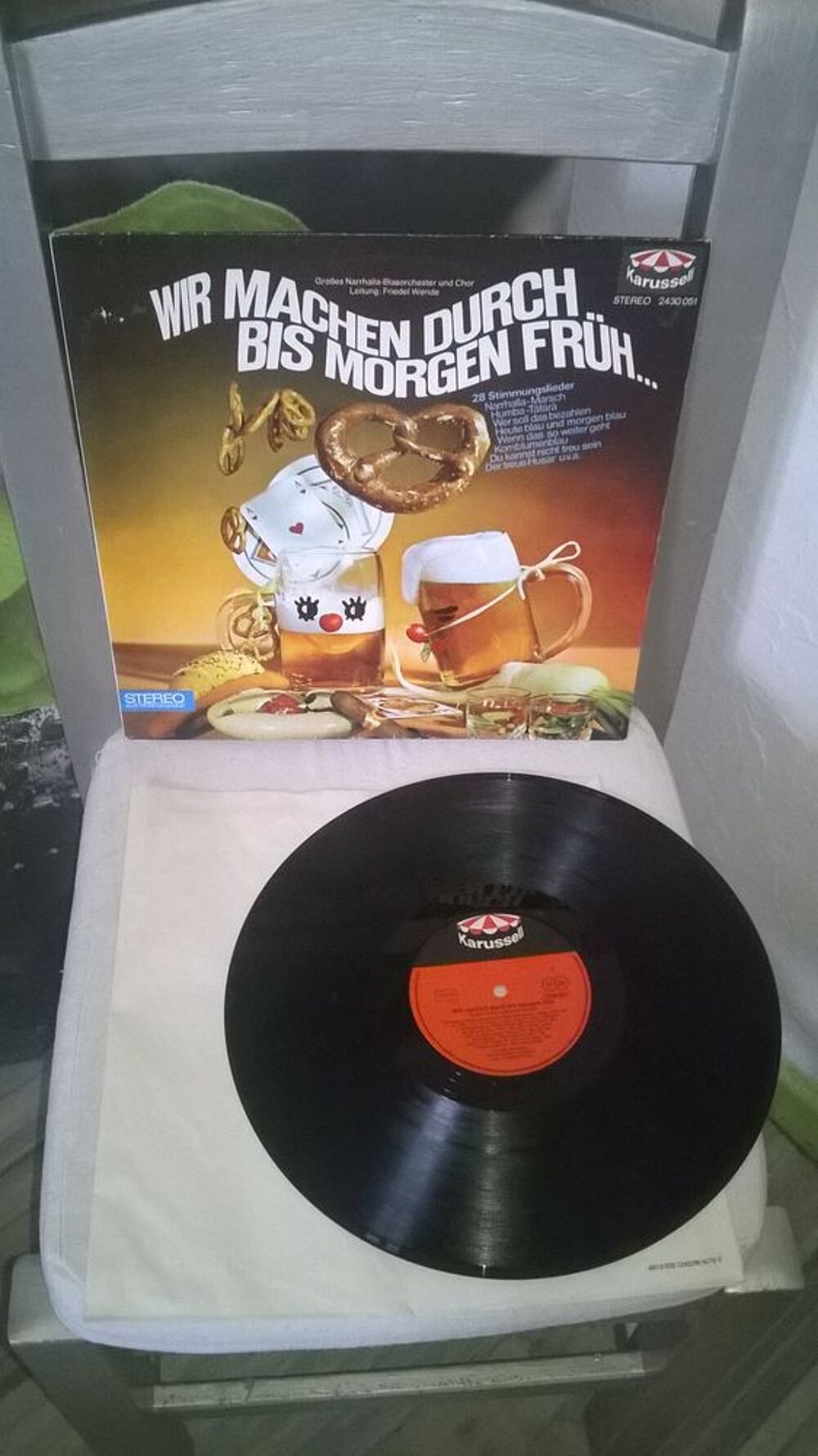 Vinyle Gro&szlig;es Narrhalla-Blasorchester, Friedel Wende
Wir Ma CD et vinyles