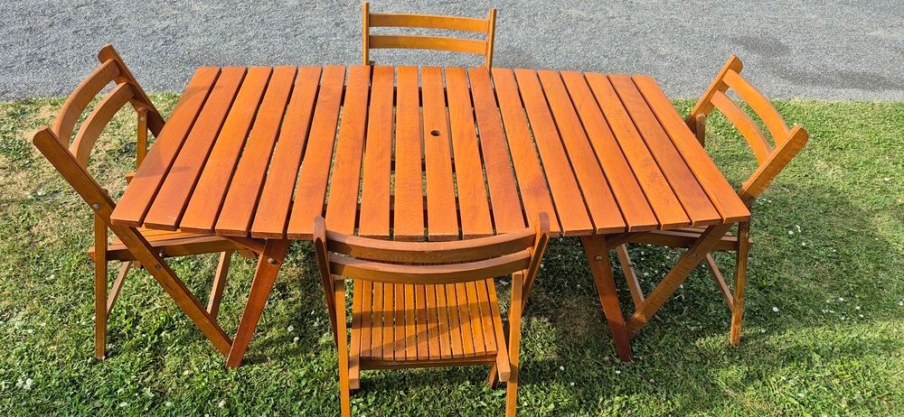 Salon de jardin en teck massif Jardin