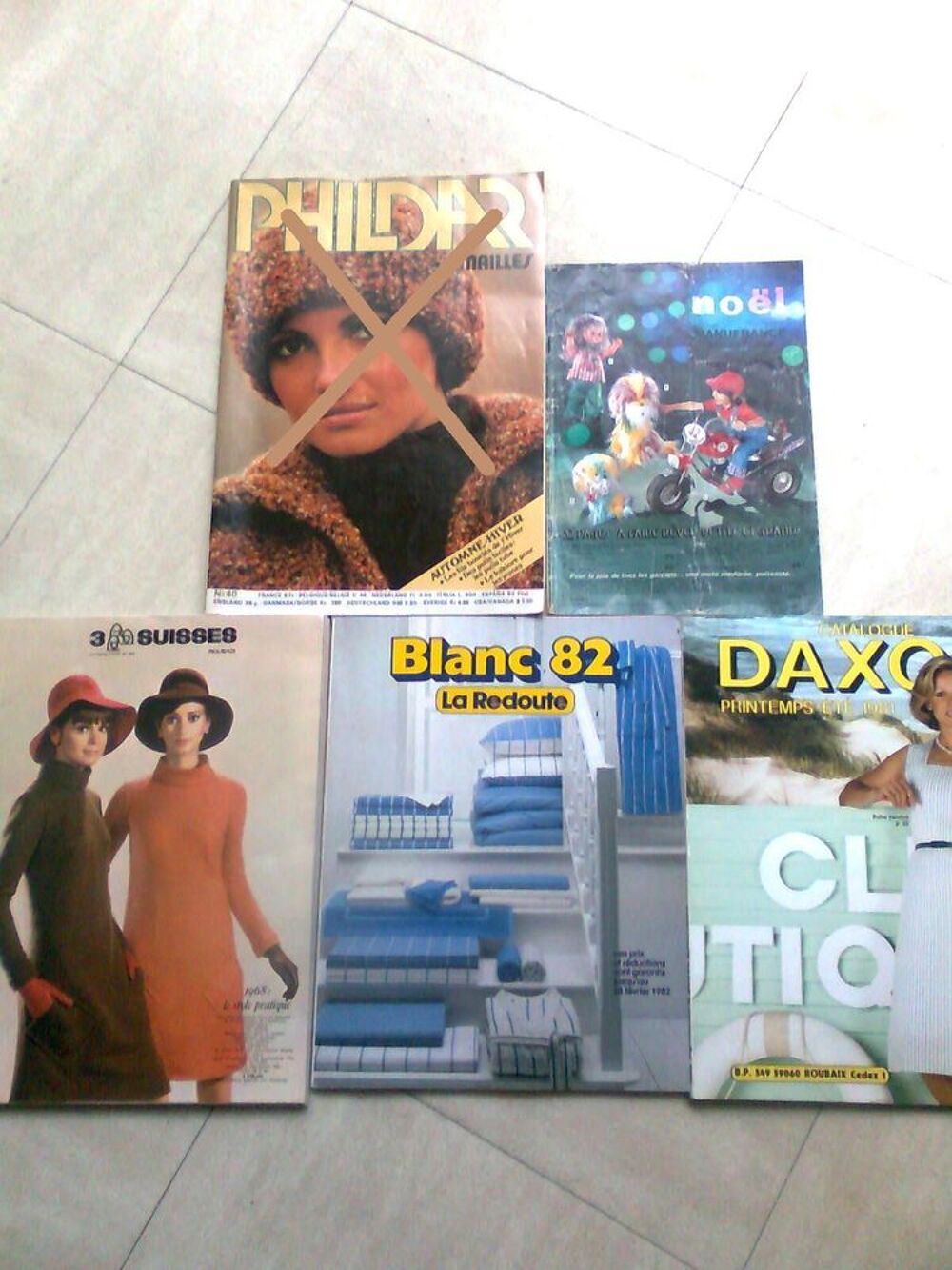 magazines TRICOT , CROCHET vintage - zoe Livres et BD