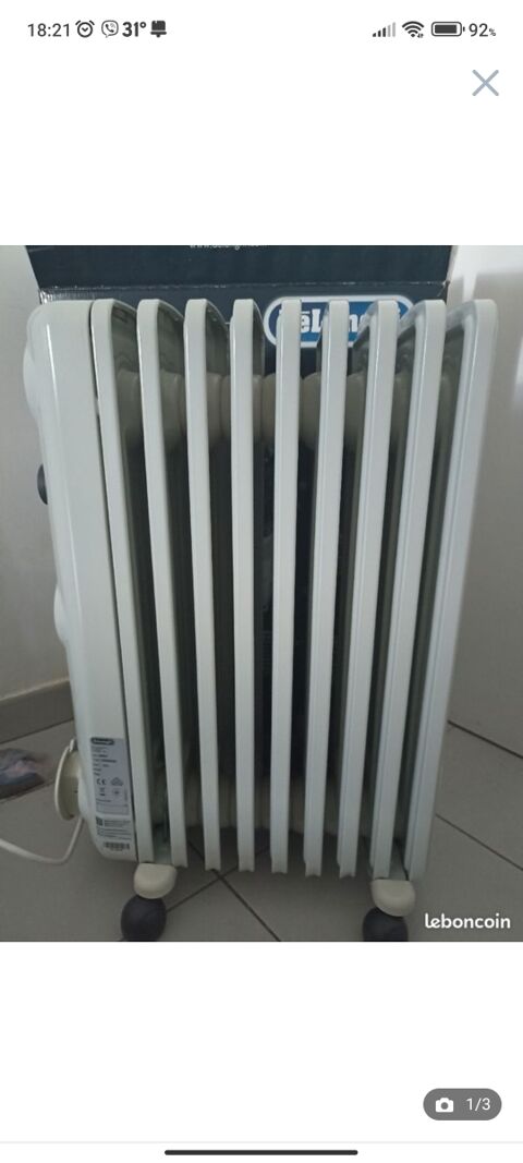 Radiateur lectrique bain d'huile Delonghi 30 Montpellier (34)