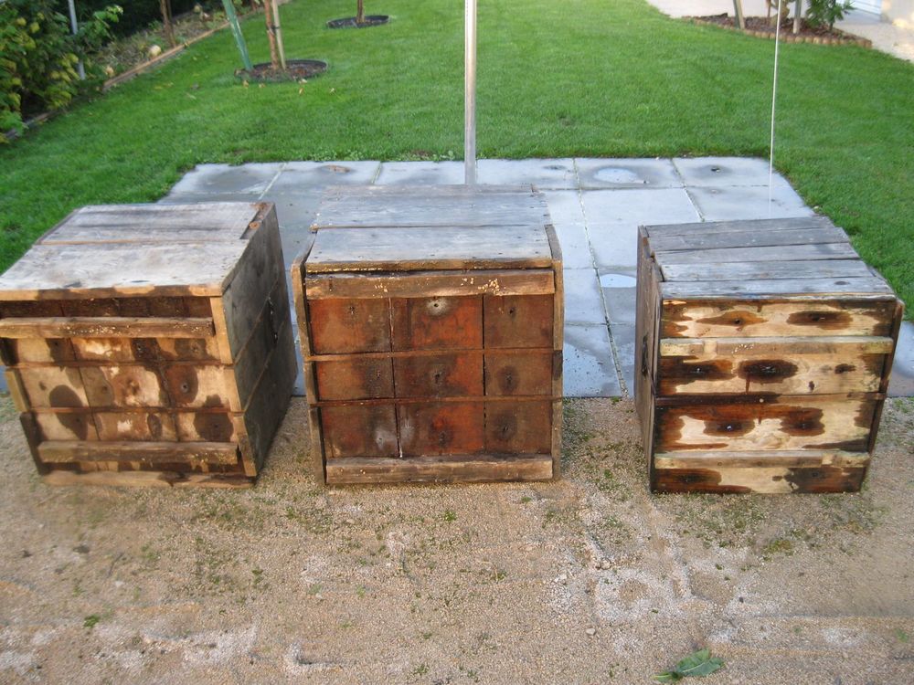 caisses en bois Jardin