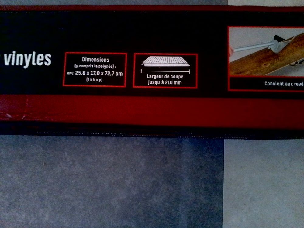 Presse coupante stratifi&eacute;s et vinyles Bricolage