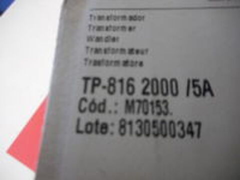   Transformateur CIRCUTOR TP-816 2000/5A 