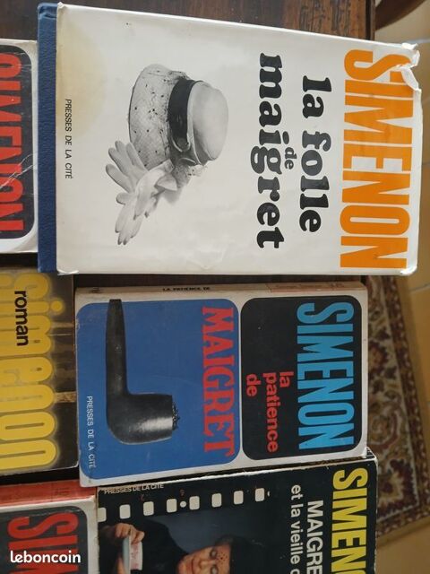PLUSIEURS LIVRES SIMENON COMMISSAIRE MAIGRET 2 Saumur (49)