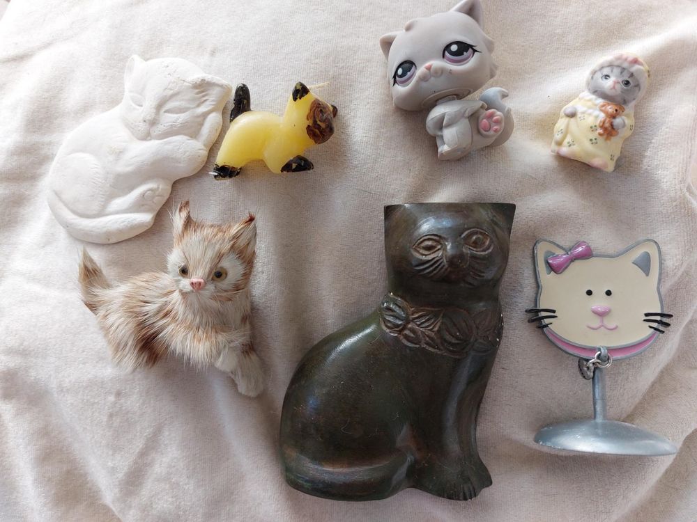 Bibelots chats miniatures Décoration