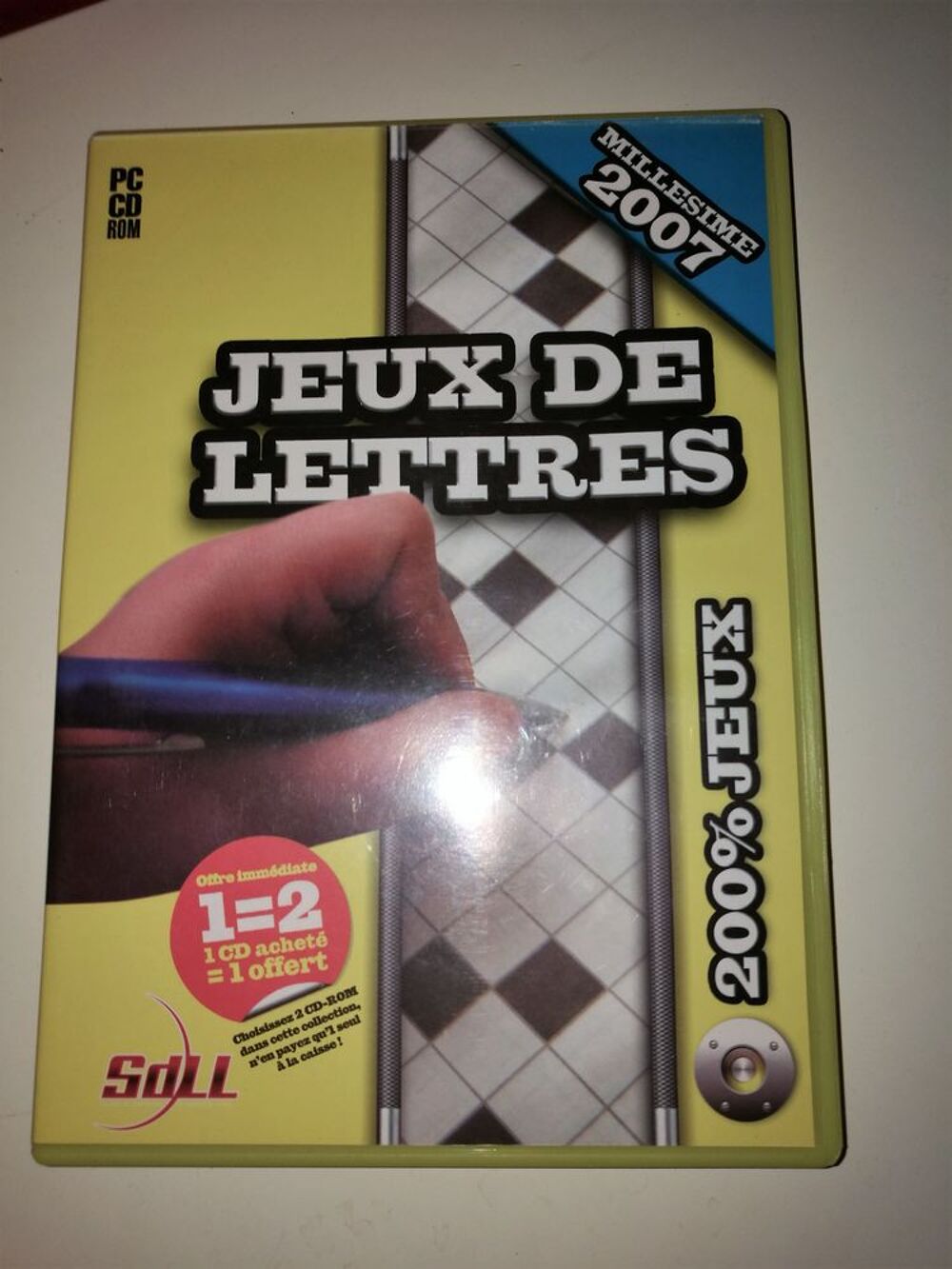 JEUX DE LETTRES Mill&eacute;sime 2007 sur PC Consoles et jeux vidéos