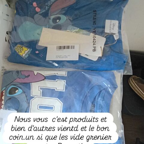 pyjama pour filleet haut stitch bleu marine pour f 4 Gastes (40)
