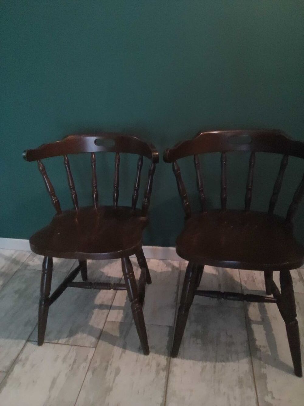 8 CHAISES SALOON FOURMIES 59 Meubles