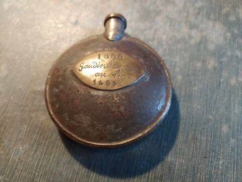Fiole ou Poire à Poudre Militaire Sapeur Nommé au 15ème 1888 1 Loches (37)