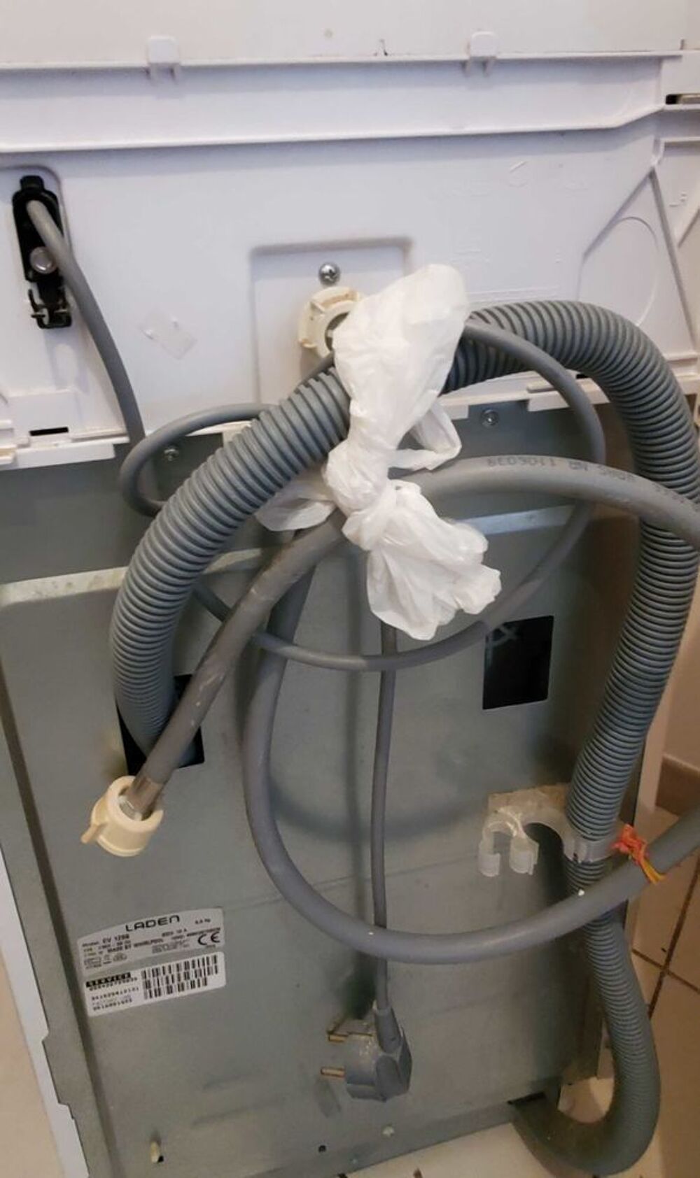 LADEN LAVE LINGE COMPACT Electroménager