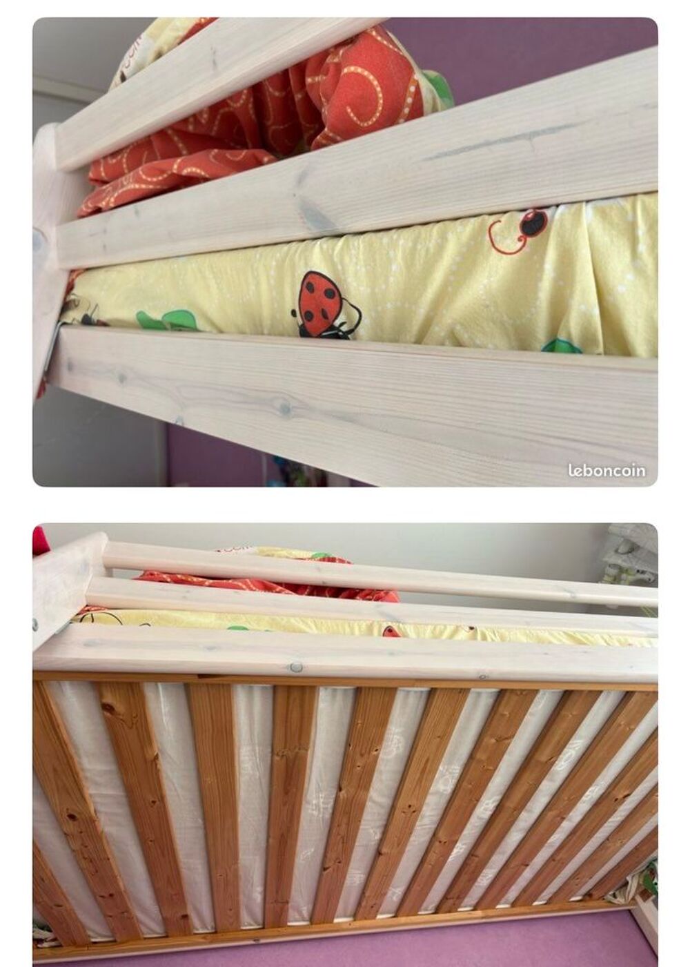 Lit mezzanine + matelas Meubles