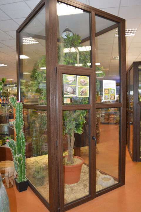 Terrarium géant XXL ,3 tailles , double vitrage! 10 fois sans frais. 695 35136 Saint-jacques-de-la-lande