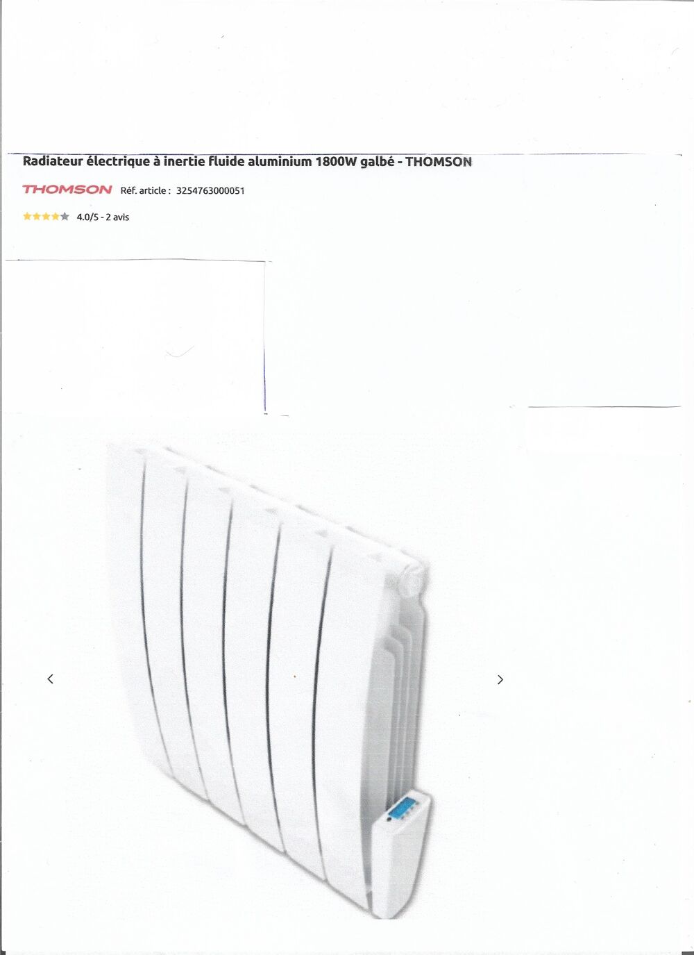 RADIATEUR Bricolage