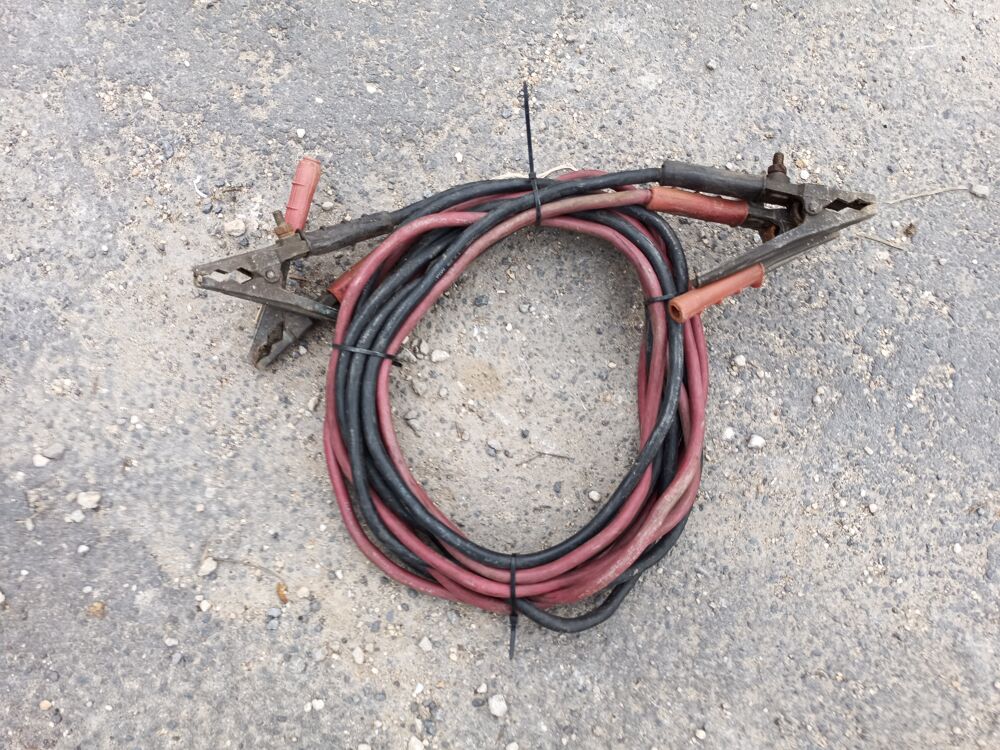 Cables demarrage 25 mm2 long 5m Bricolage