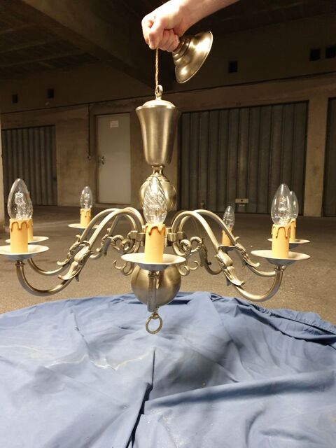 Lustre ancien + applique assortie 60 Marseille 11 (13)