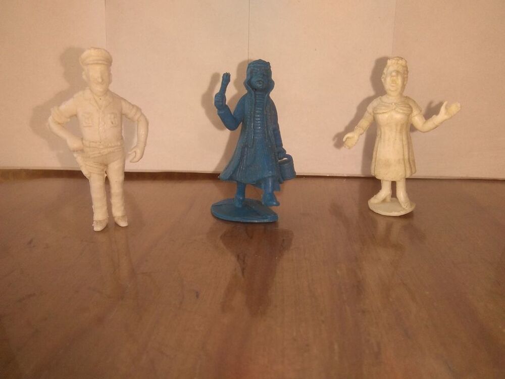 3 MINIS FIGURINES PERSONNAGES TINTIN Jeux / jouets