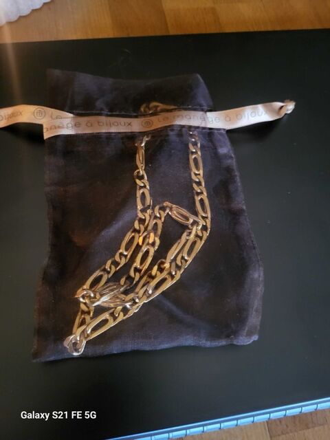 tres+belle+chaine+plaqu�+or+platine+pleines+maillon+cartier 350 Chasse-sur-Rh�ne (38)