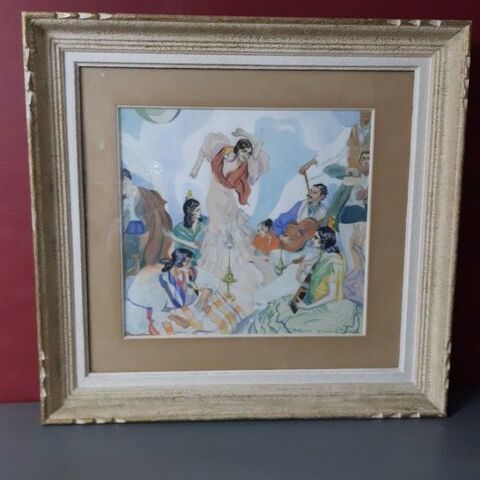 grand tableau cadre bois sous verre 40 Saint-Mathieu-de-Trviers (34)
