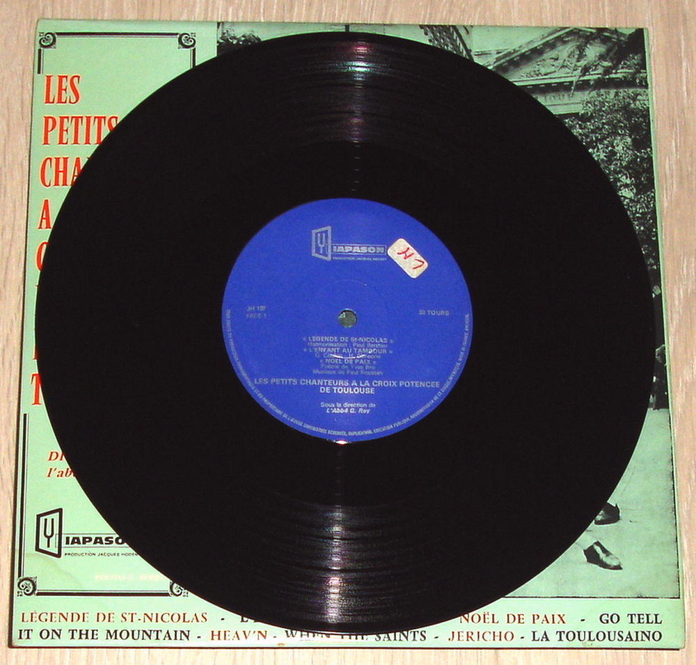 LES PETITS CHANTEURS A LA CROIX POTENC&Eacute;E TOULOUSE - 33t/25cm CD et vinyles