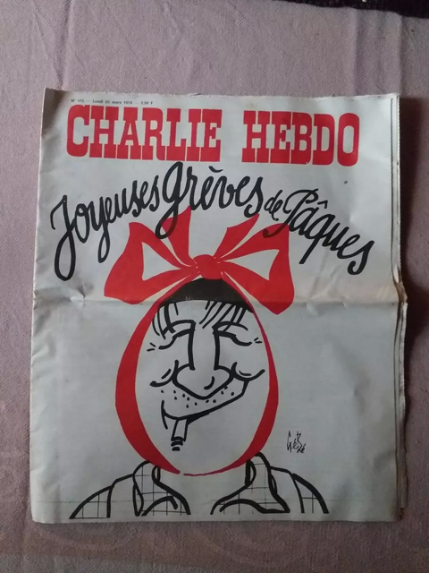 JOURNAL CHARLIE HEBDO N° 175 ANNEE 1974 3 Chaumont (52)
