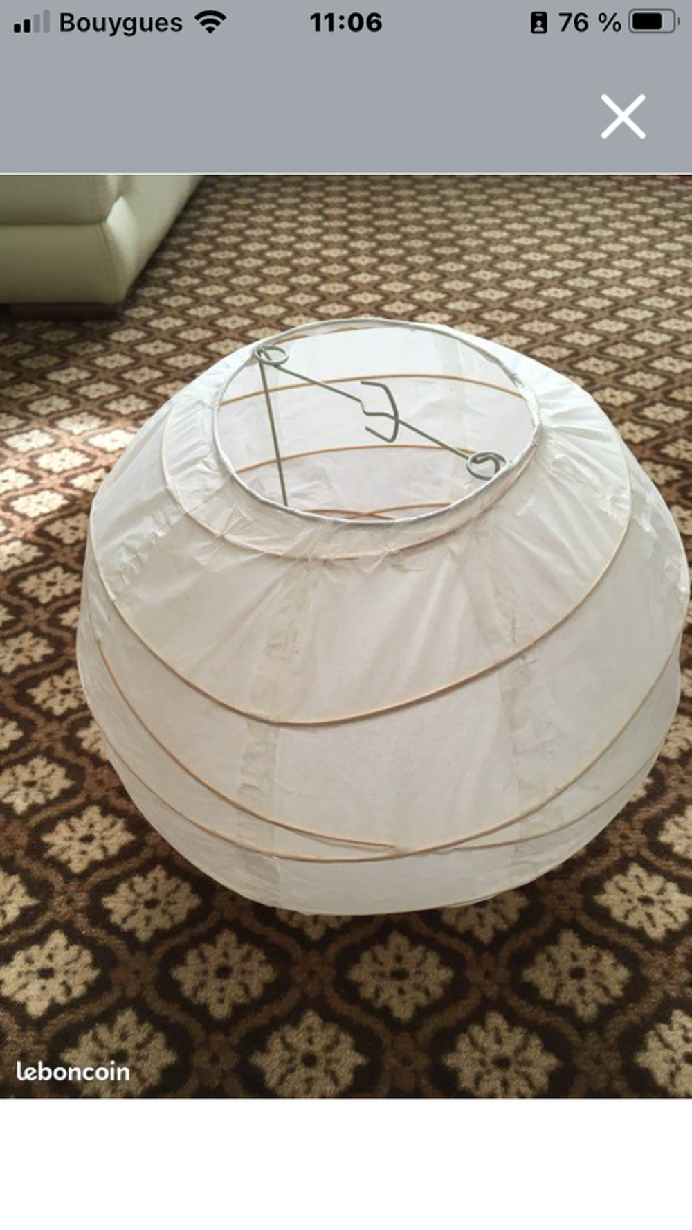 boule chinoise papier 30 et 60 cm de diam&egrave;tre Décoration