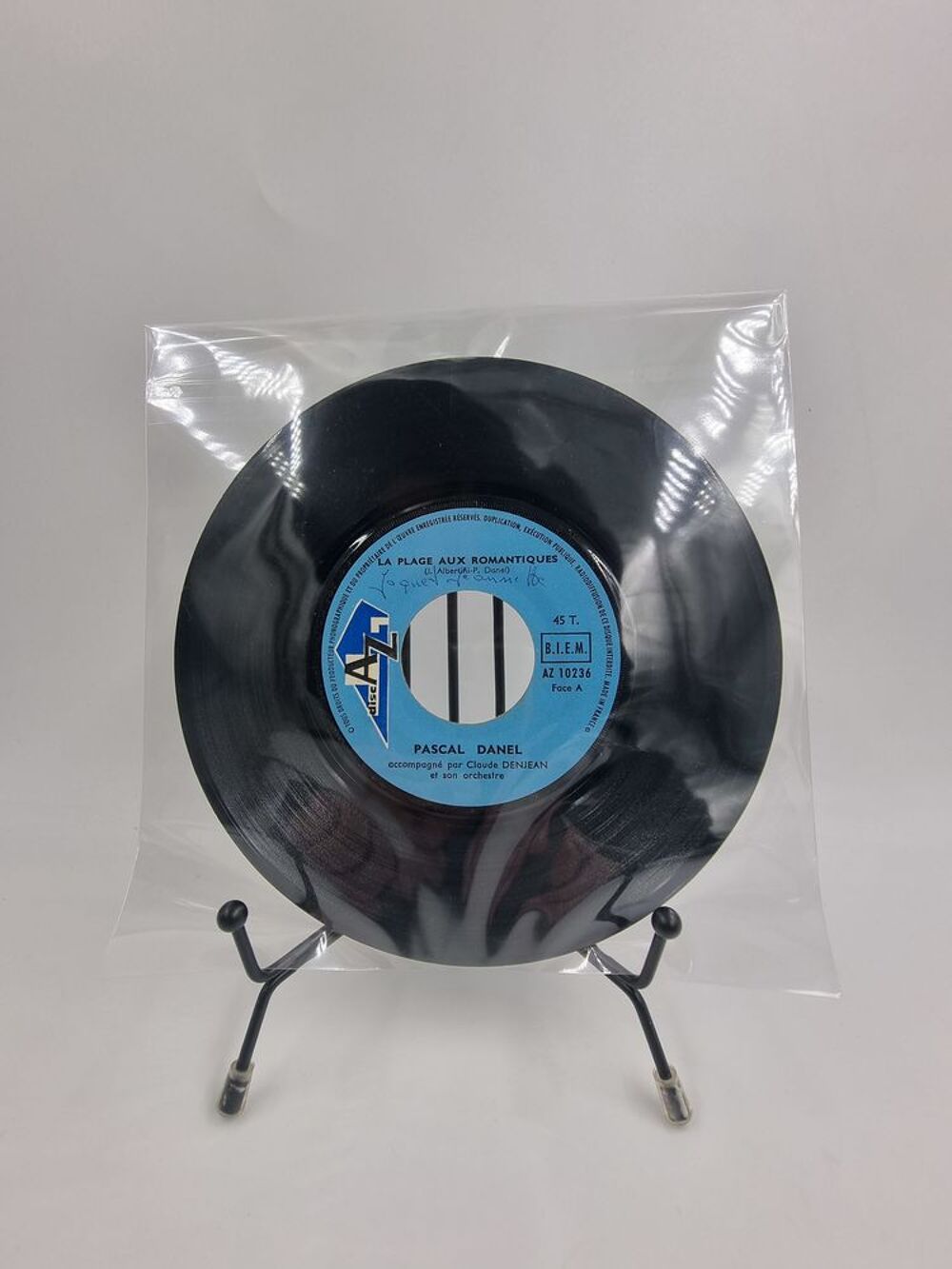 Vinyle 45 tours Pascal Danel : La Plage aux Romantiques... CD et vinyles